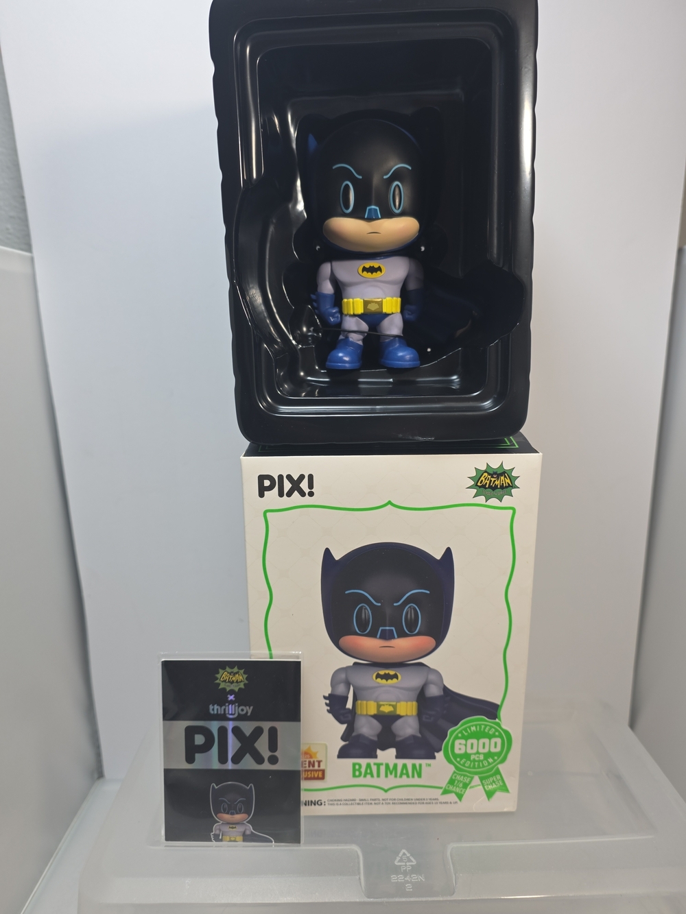 PIX! Thrilljoy Batman Classic 1966 Hero/Common 2025 Event Exclusive 6000 LE (E6)